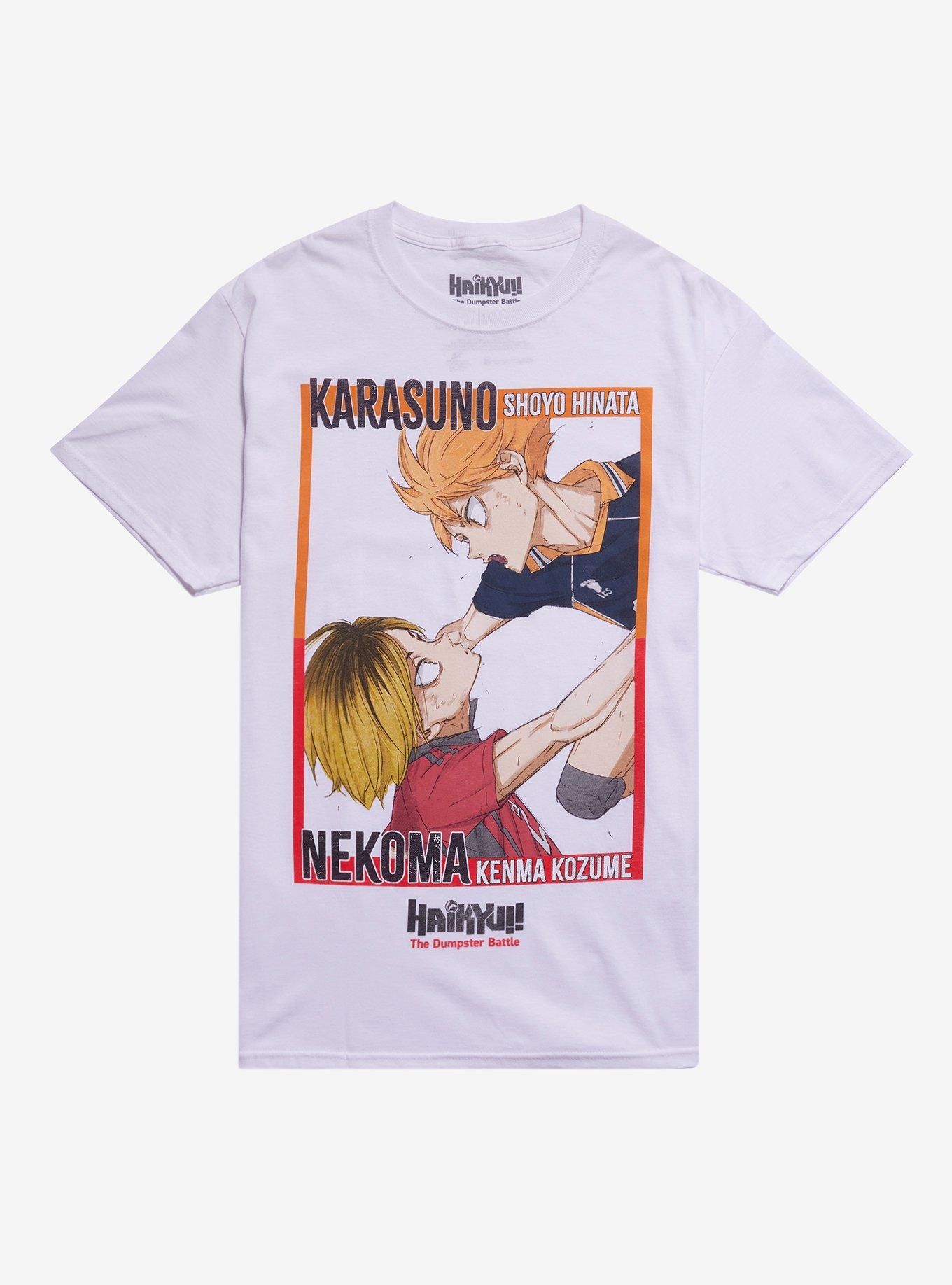 Haikyu The Dumpster Battle Duo T-Shirt | Premium Unisex T-Shirt, Trending Graphic Tee