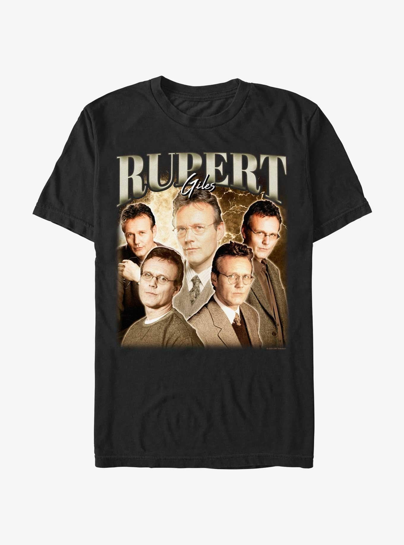 Buffy The Vampire Slayer Rupert Giles Retro T-Shirt | Premium Unisex T-Shirt, Trending Graphic Tee