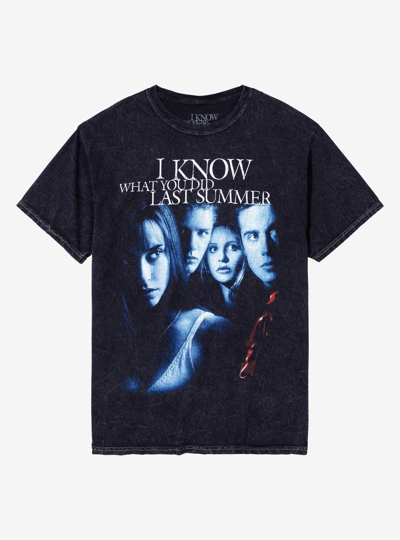 I Know What You Did Last Summer Film Poster TShirt Graphic Tee | Graphic Tee | Unisex Shirt | Perfect Gift For Fans