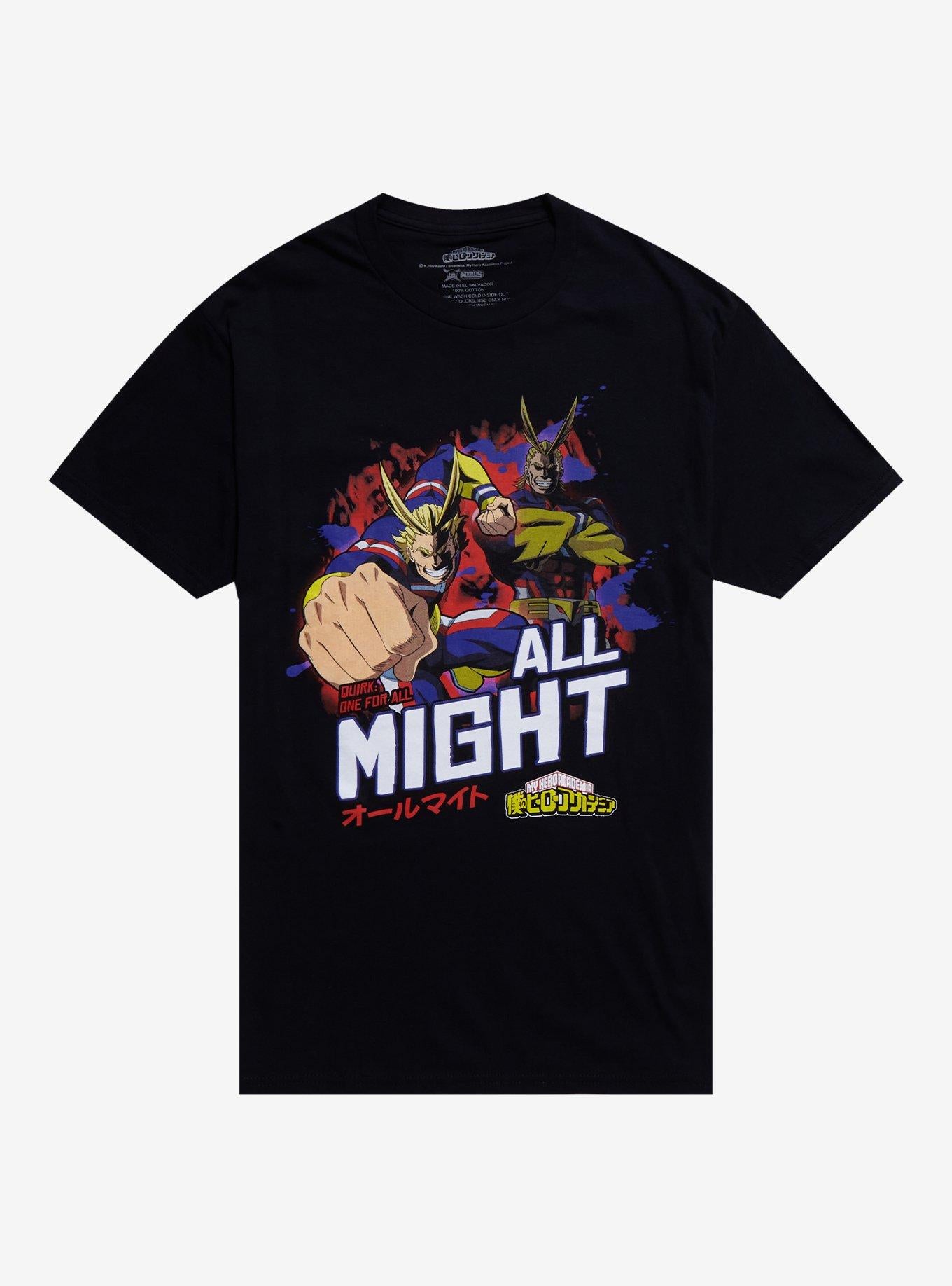 My Hero Academia All Might TShirt Graphic Tee | Graphic Tee | Unisex Shirt | Soft Comfortable Wear