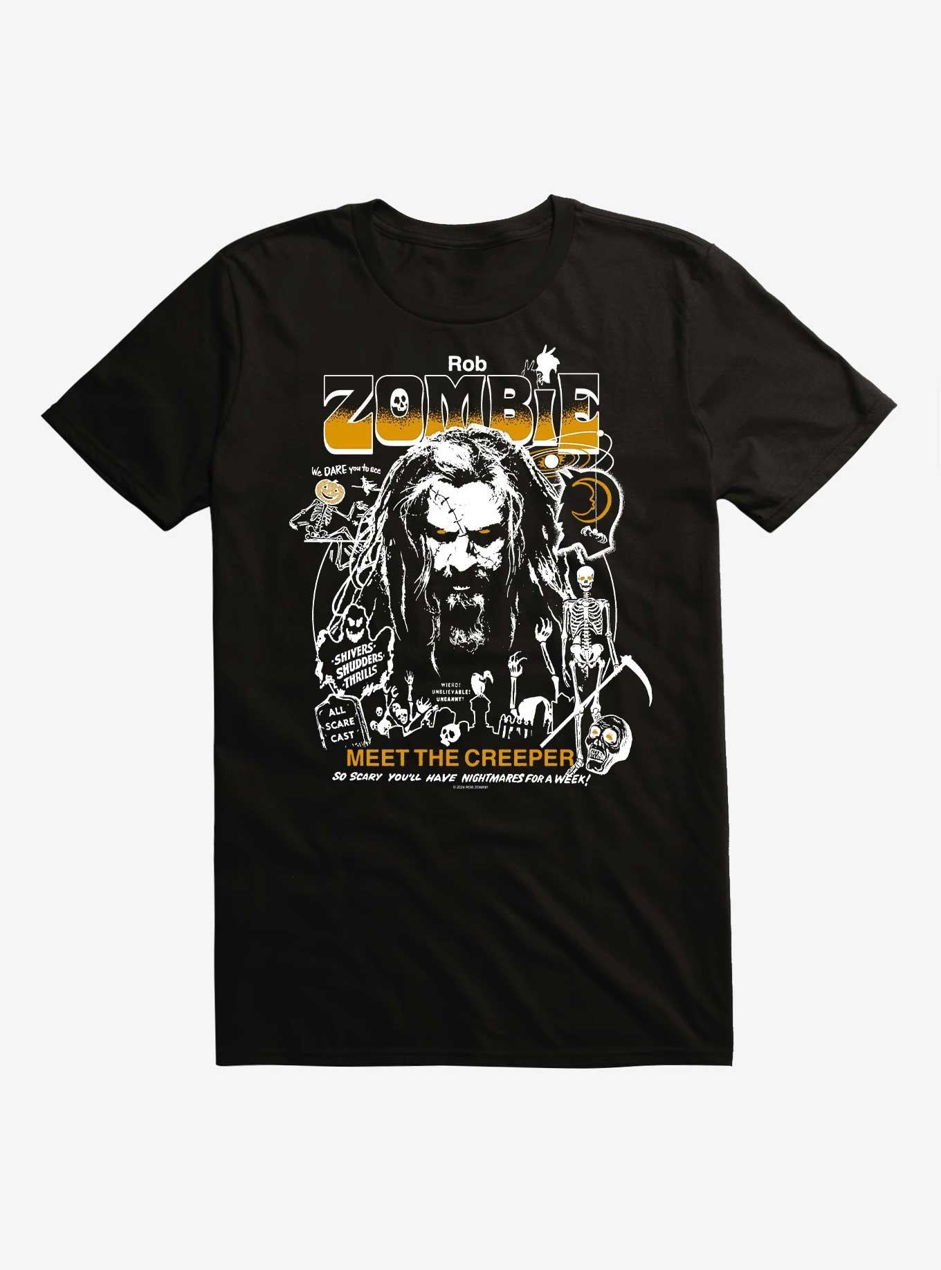 Rob Zombie Meet The Creeper T-Shirt | Premium Unisex T-Shirt, Trending Graphic Tee