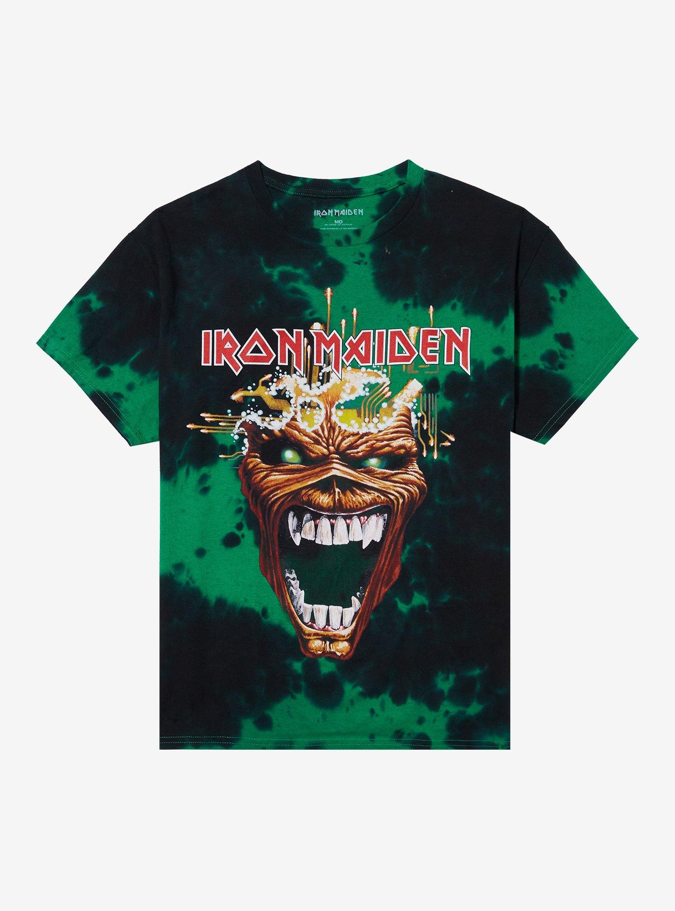 Iron Maiden Virus Eddie TieDye TShirt Graphic Tee | Graphic Tee | Unisex Shirt | High-Quality Print