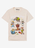 Disney Zootopia Protect The Herd Characters Relaxed Fit Girls TShirt Graphic Tee | Graphic Tee | Unisex Shirt | High-Quality Print