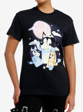 Bluey Dad Kids Moon Boyfriend Fit Girls TShirt Graphic Tee | Graphic Tee | Unisex Shirt | Best-Selling Design