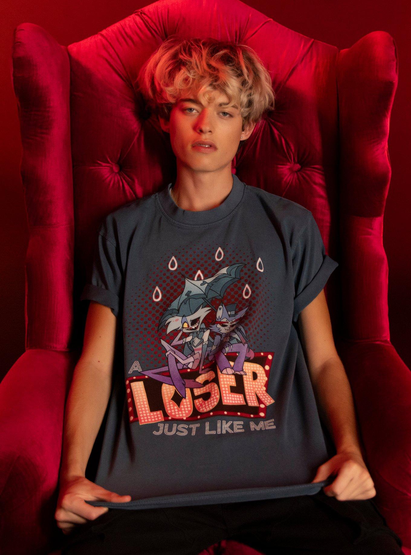 Hazbin Hotel Loser Baby Duo Oversized TShirt Graphic Tee | Graphic Tee | Unisex Shirt | High-Quality Print