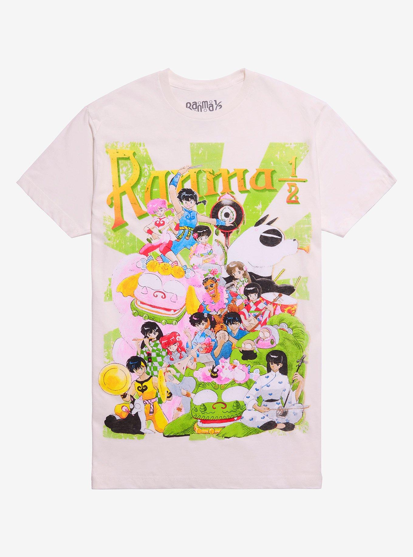 Ranma 12 Group TShirt Graphic Tee | Graphic Tee | Unisex Shirt | Best-Selling Design