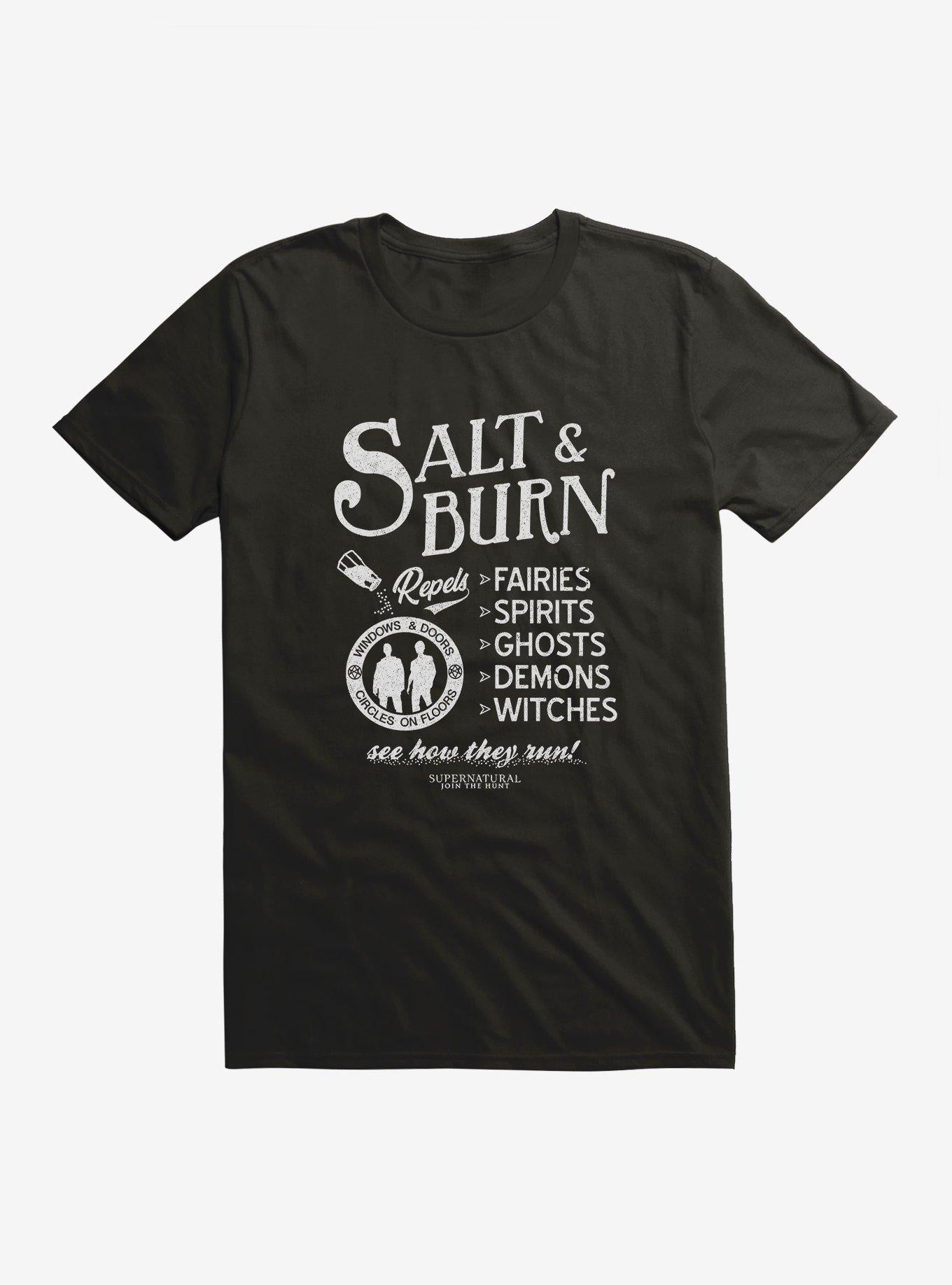 Supernatural Salt Burn T Shirt T Shirt Trending US