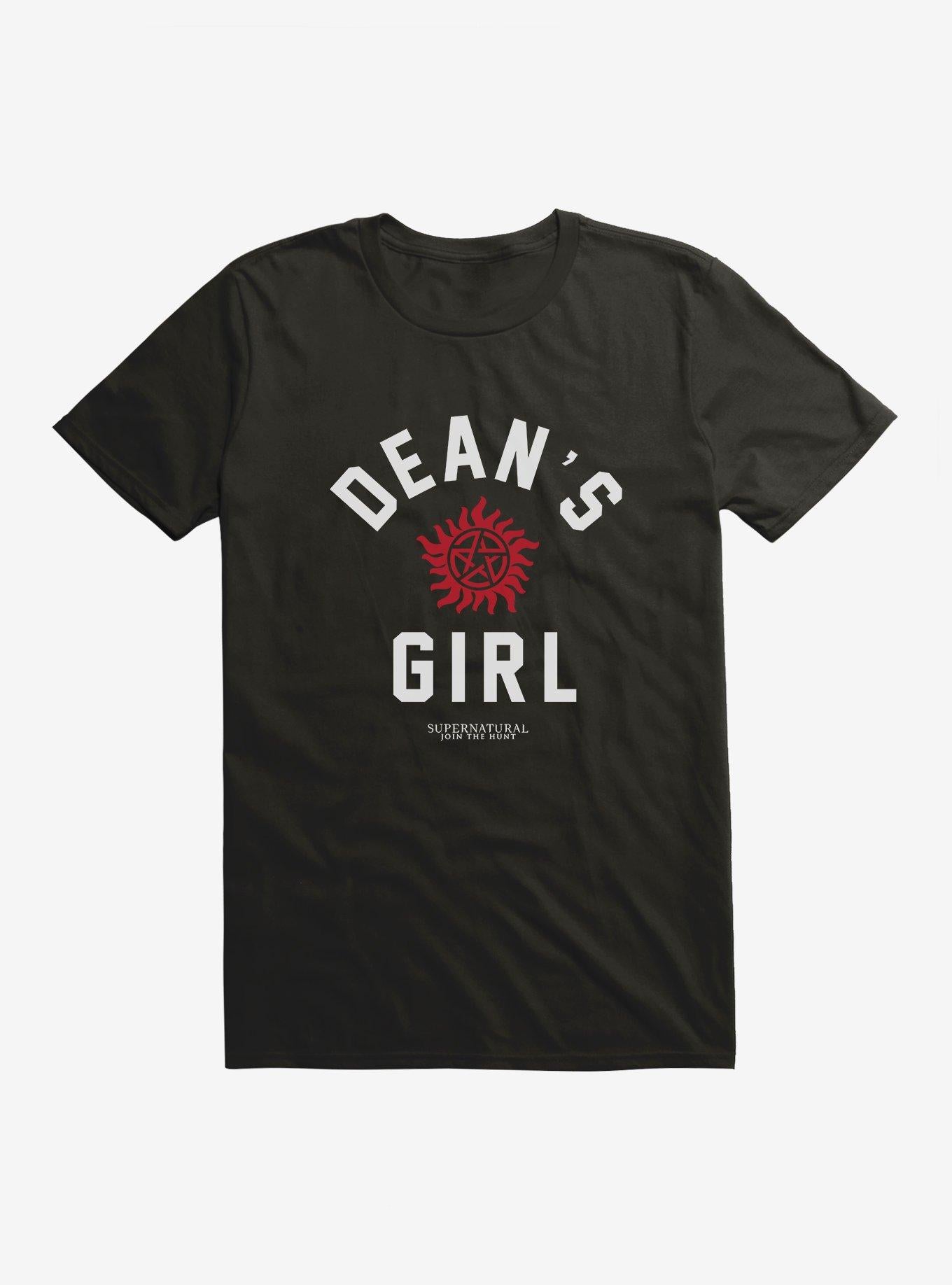Supernatural Dean s Girl T Shirt T Shirt Comfort Fit Daily Wear