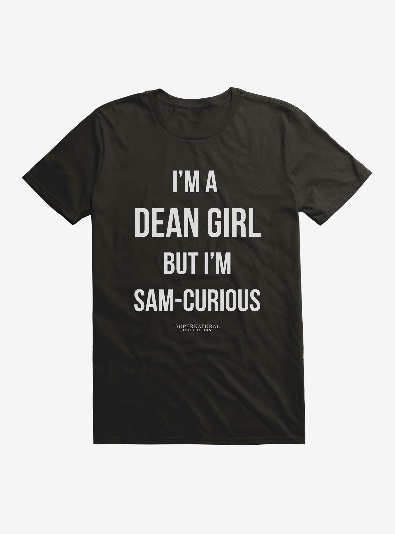 Supernatural Sam Curious T Shirt T Shirt Trending US Fan Favorite