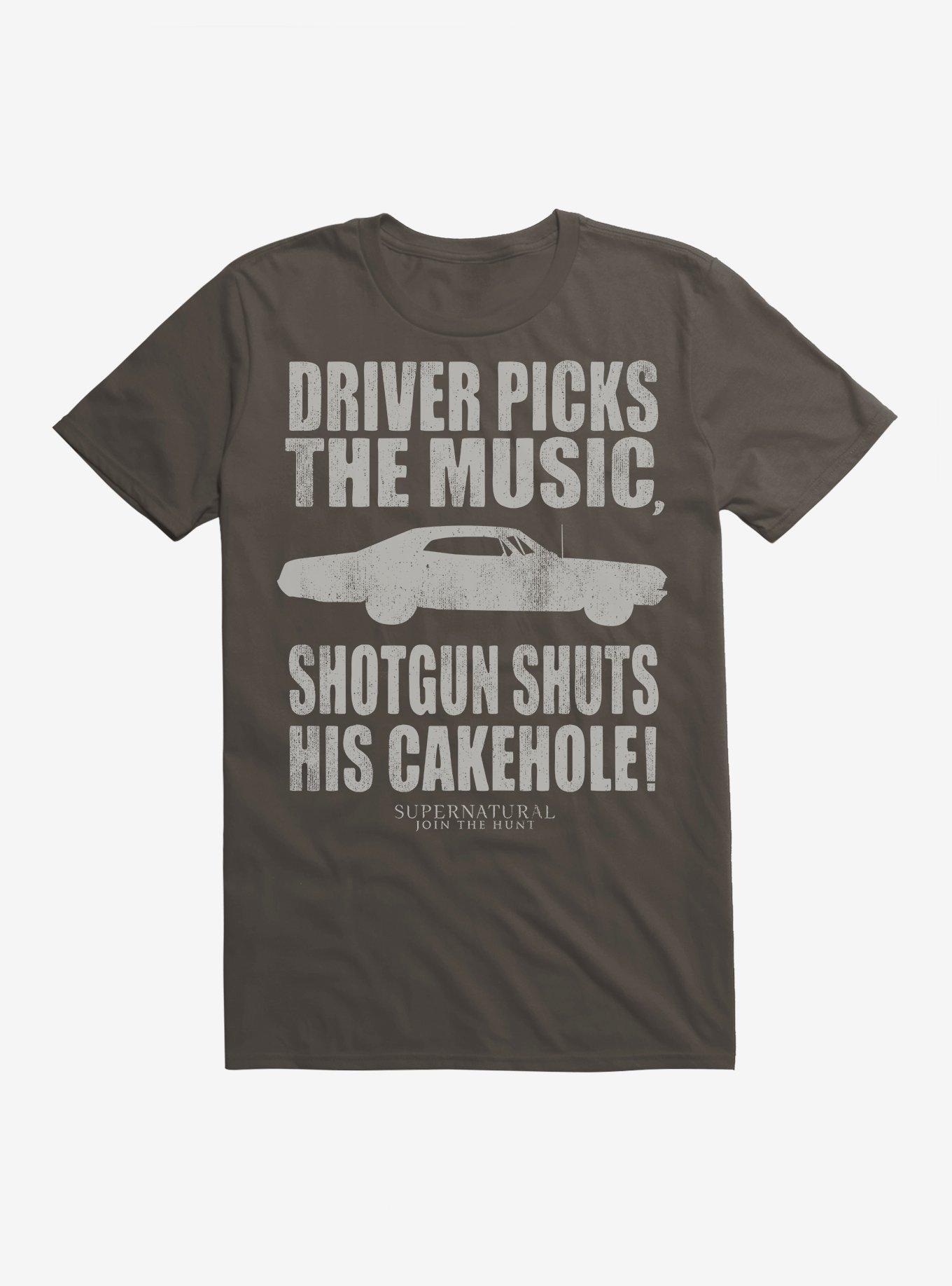 Supernatural Driver Picks The Music T Shirt T Shirt Trending US