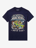 ScoobyDoo Mystery Machine Moto Club Boyfriend Fit Girls TShirt Graphic Tee | Graphic Tee | Unisex Shirt | High-Quality Print