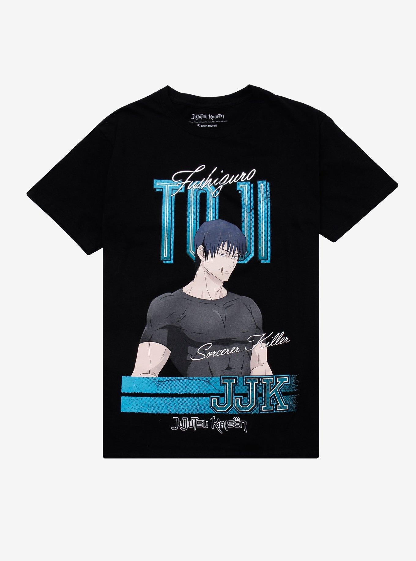 Jujutsu Kaisen Toji Fushiguro Bold Boyfriend Fit Girls TShirt Graphic Tee | Graphic Tee | Unisex Shirt | Comfortable Daily Wear