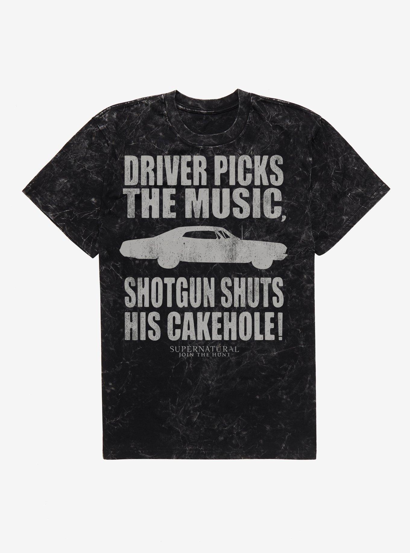 Supernatural Driver Picks The Music Mineral Wash T Shirt T Shirt Viral TikTok Fan Favorite