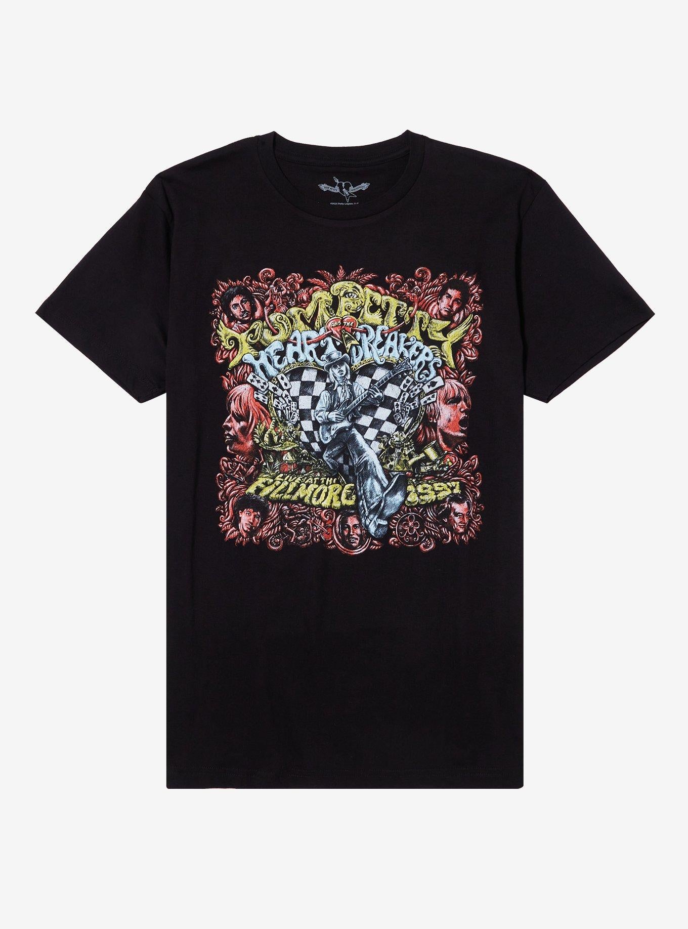 Tom Petty And The Heartbreakers Live At The Fillmore 1997 Album Cover T-Shirt