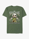 The Nightmare Before Christmas Jack's A Nightmare Garment Dye T-Shirt T-Shirt | Fan Favorite Style | Top Pick For Fans