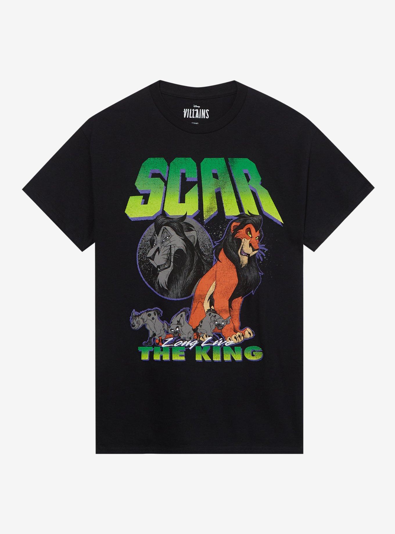 Disney The Lion King Scar Collage Boyfriend Fit Girls TShirt Graphic Tee | Graphic Tee | Unisex Shirt | Comfortable Daily Wear