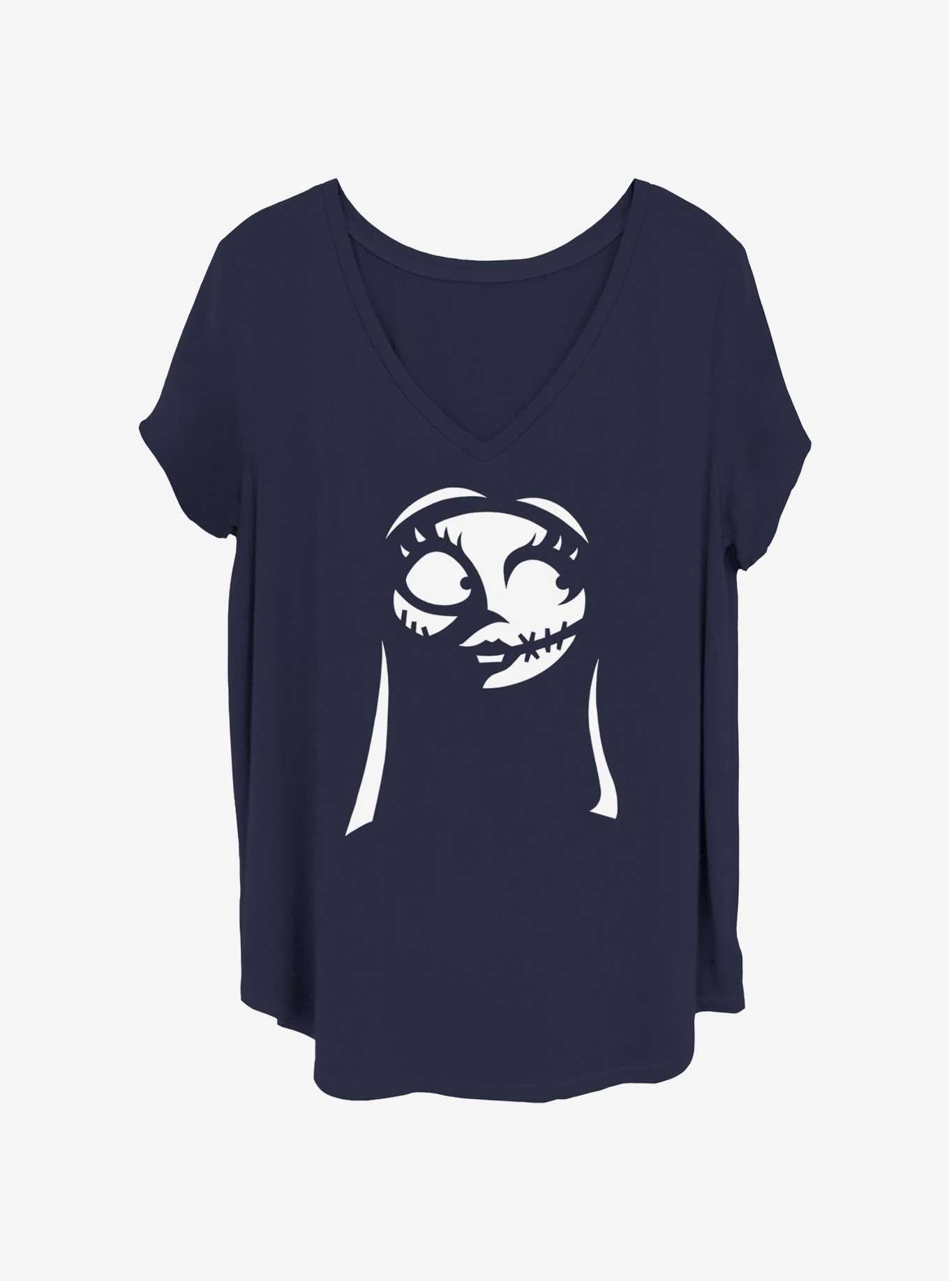 The Nightmare Before Christmas Sally Stencil Girls T-Shirt Plus Size T-Shirt | Exclusive Art Design | Trending Now