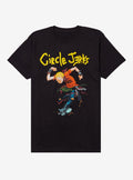 Circle Jerks Running Man T-Shirt | Premium Unisex T-Shirt, Trending Graphic Tee