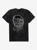 Bride Of Frankestein I Am Beautiful Mineral Wash T Shirt T Shirt Trending US