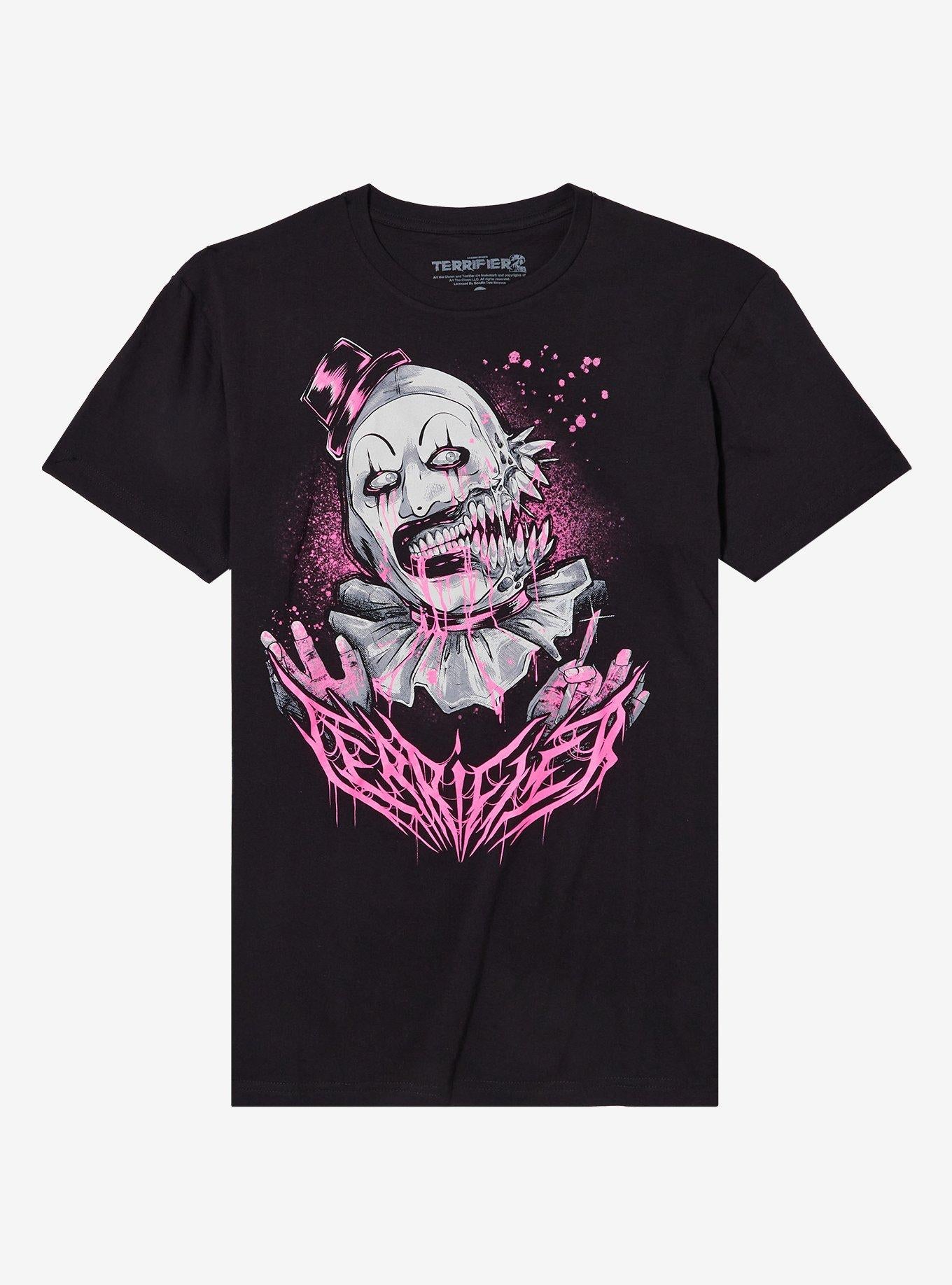Terrifier 2 Art The Clown Pink Drips TShirt Graphic Tee | Graphic Tee | Unisex Shirt | Best-Selling Design