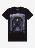Rock Rebel Universal Monsters Frankenstein Chair TShirt Graphic Tee | Graphic Tee | Unisex Shirt | Best-Selling Design