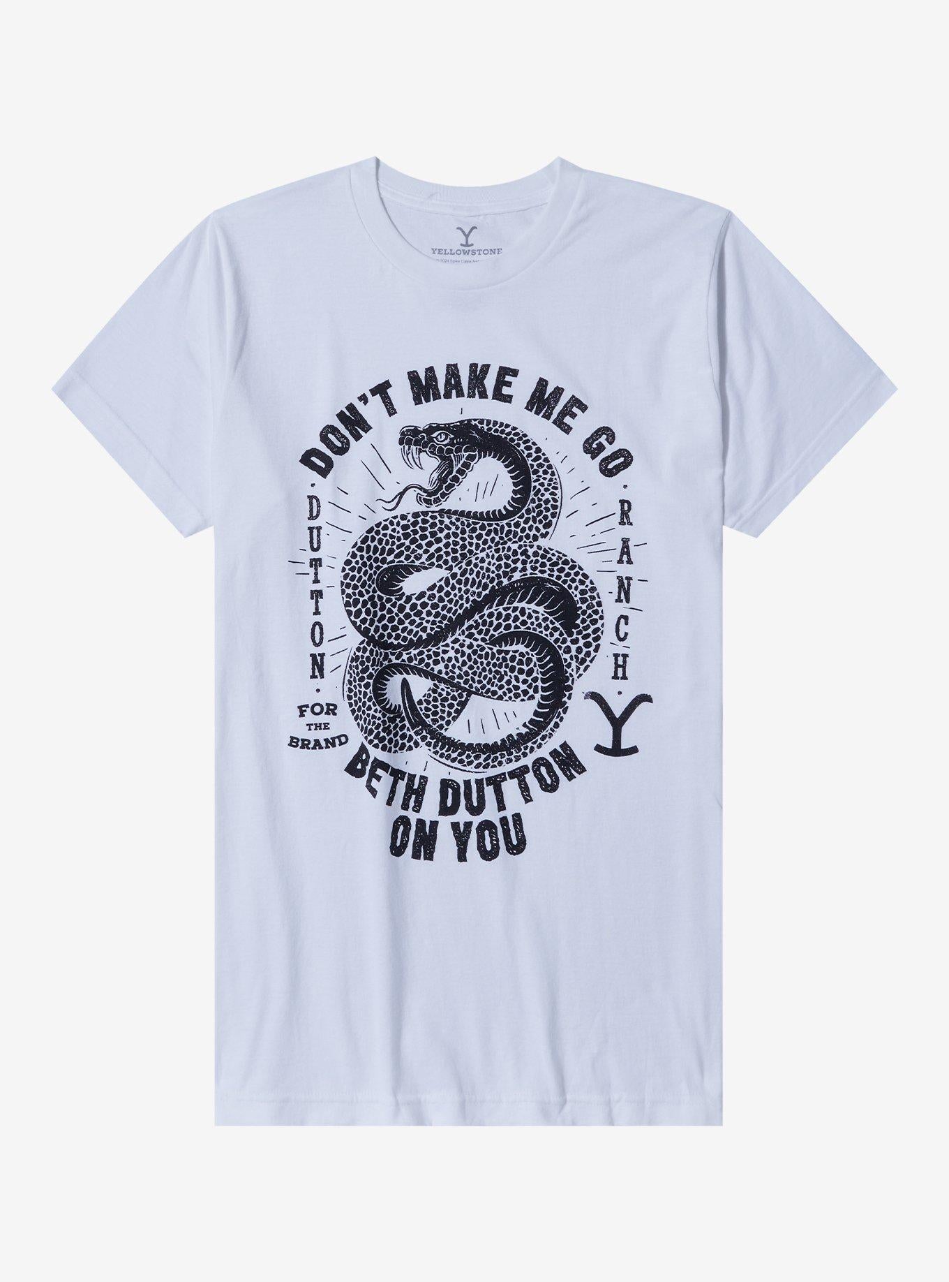 Yellowstone Beth Dutton Snake TShirt Graphic Tee | Graphic Tee | Unisex Shirt | Premium Quality Apparel