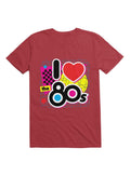 I Love The 80s T Shirt T Shirt Comfort Fit Best Seller Look