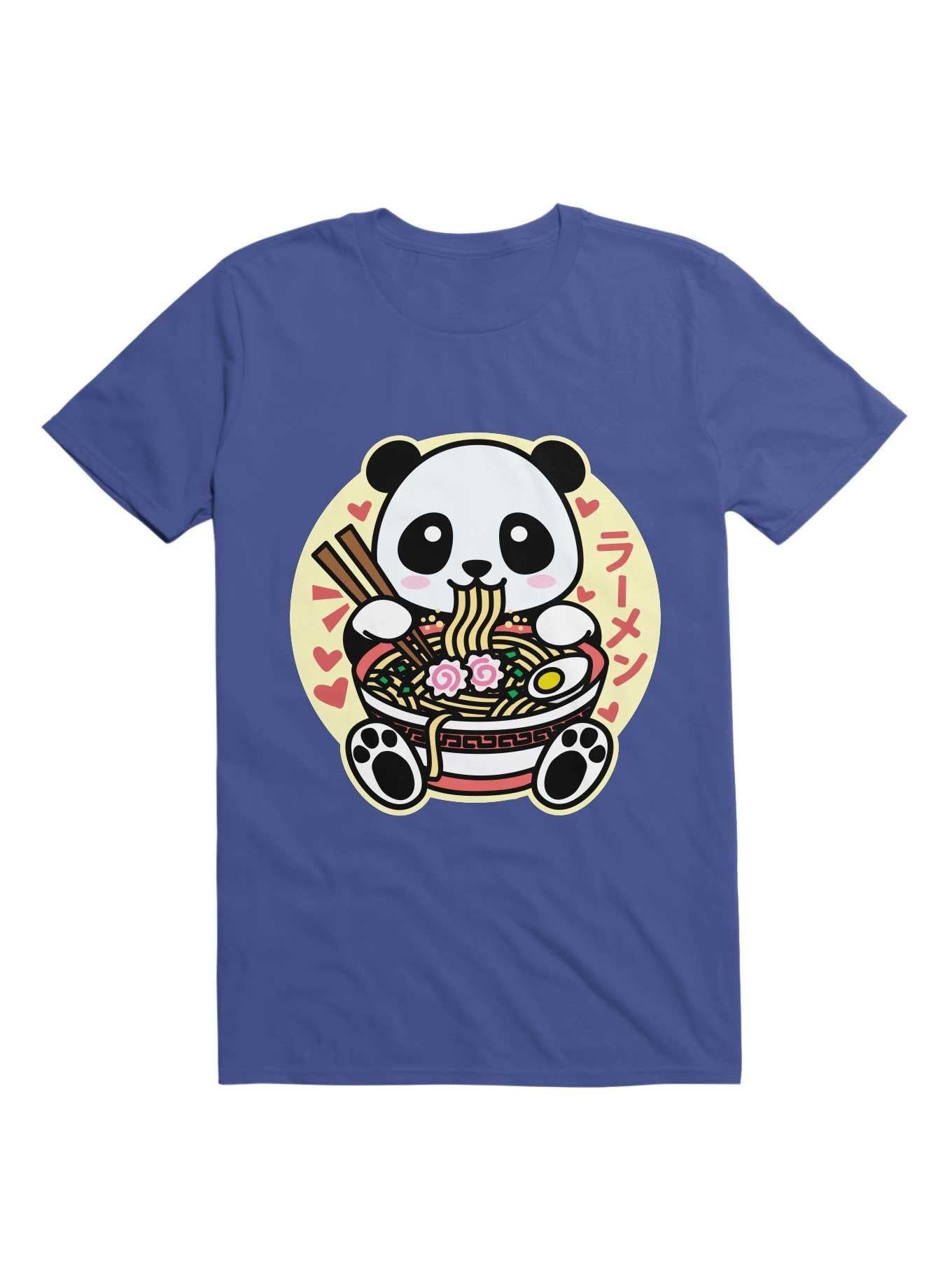 Panda Eating Ramen T Shirt T Shirt Trending US