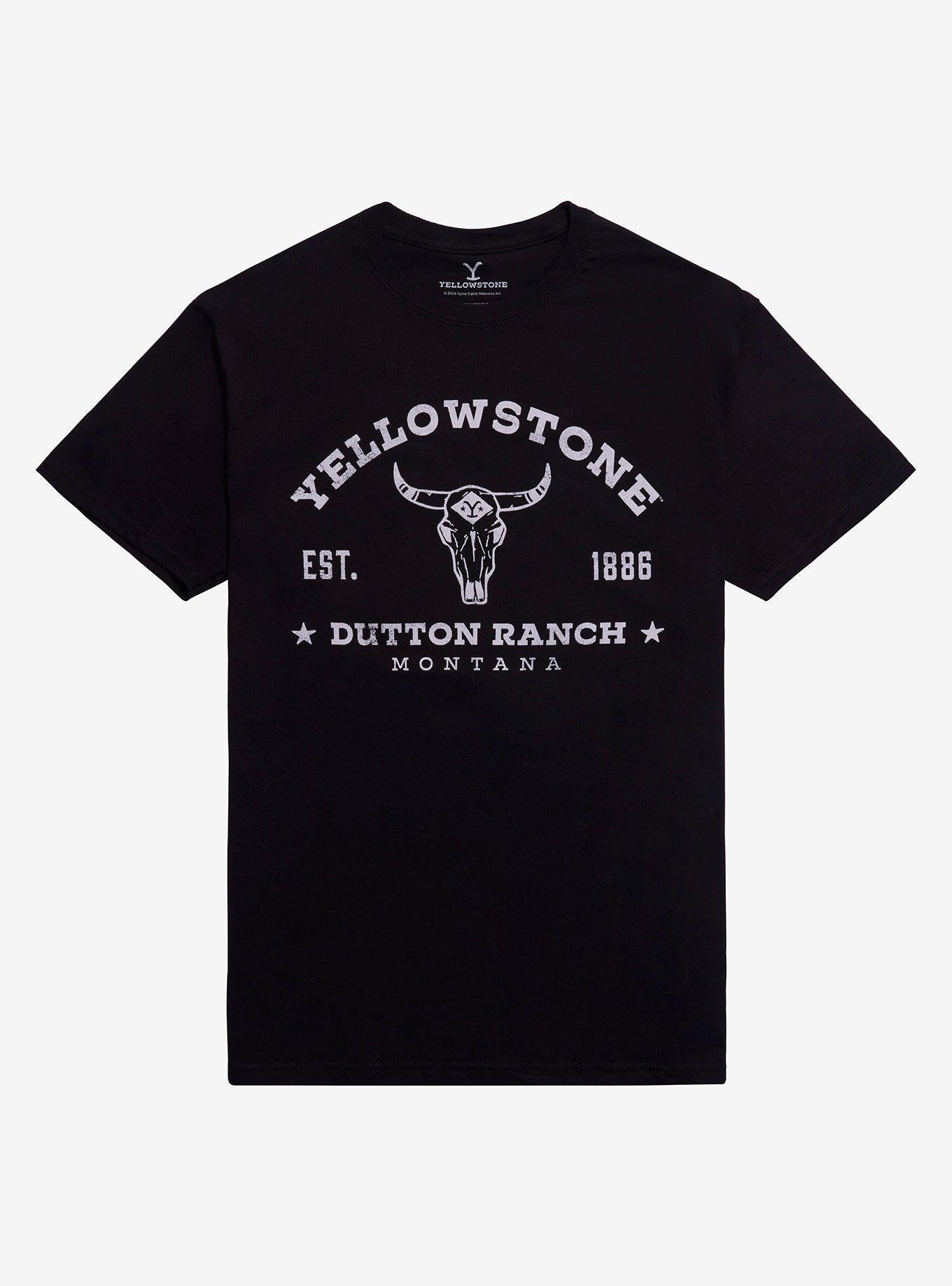 Yellowstone Dutton Ranch 1886 TShirt Graphic Tee | Graphic Tee | Unisex Shirt | Top Trending Fashion