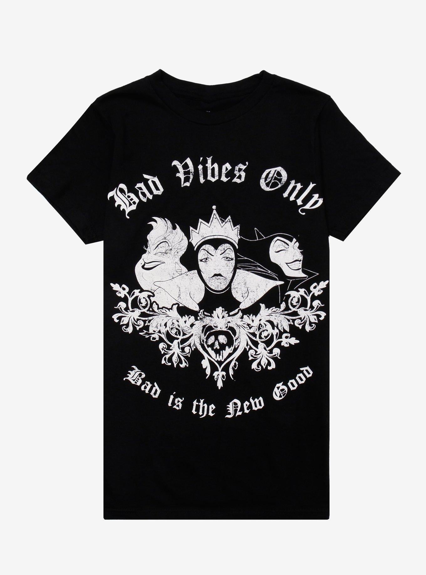 Disney Bad Witches Club Girls TShirt Graphic Tee | Graphic Tee | Unisex Shirt | High-Quality Print