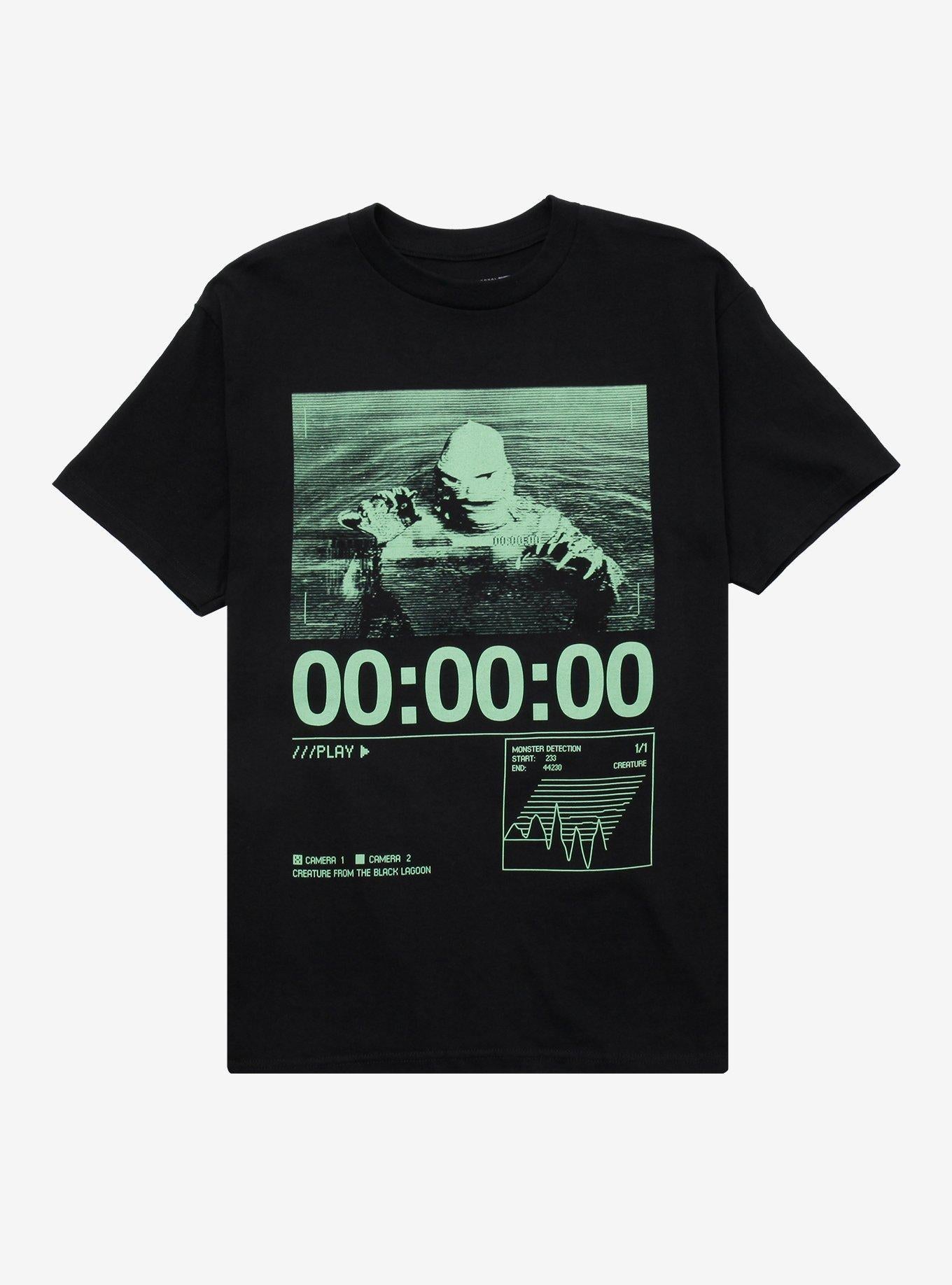 Universal Monsters Creature From The Black Lagoon Sonar TShirt Graphic Tee | Graphic Tee | Unisex Shirt | Best-Selling Design