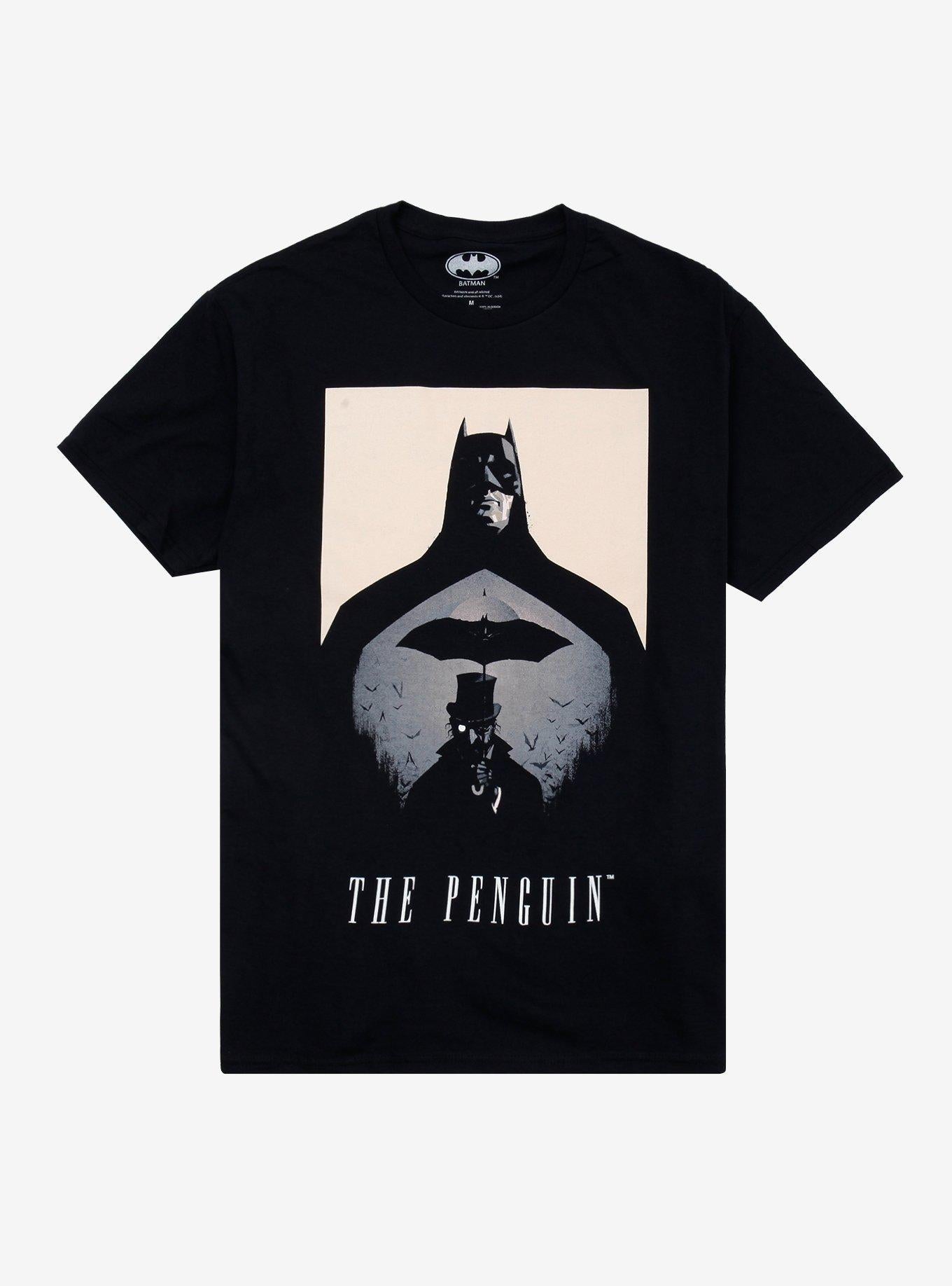 DC Comics Batman Penguin TShirt Graphic Tee | Graphic Tee | Unisex Shirt | Soft Comfortable Wear