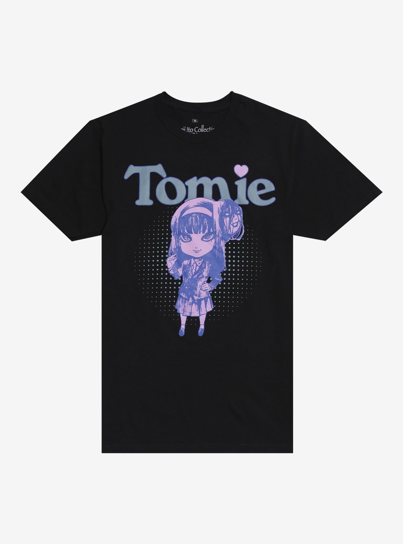 Junji Ito Tomie Chibi Tonal TShirt Graphic Tee | Graphic Tee | Unisex Shirt | Comfortable Daily Wear