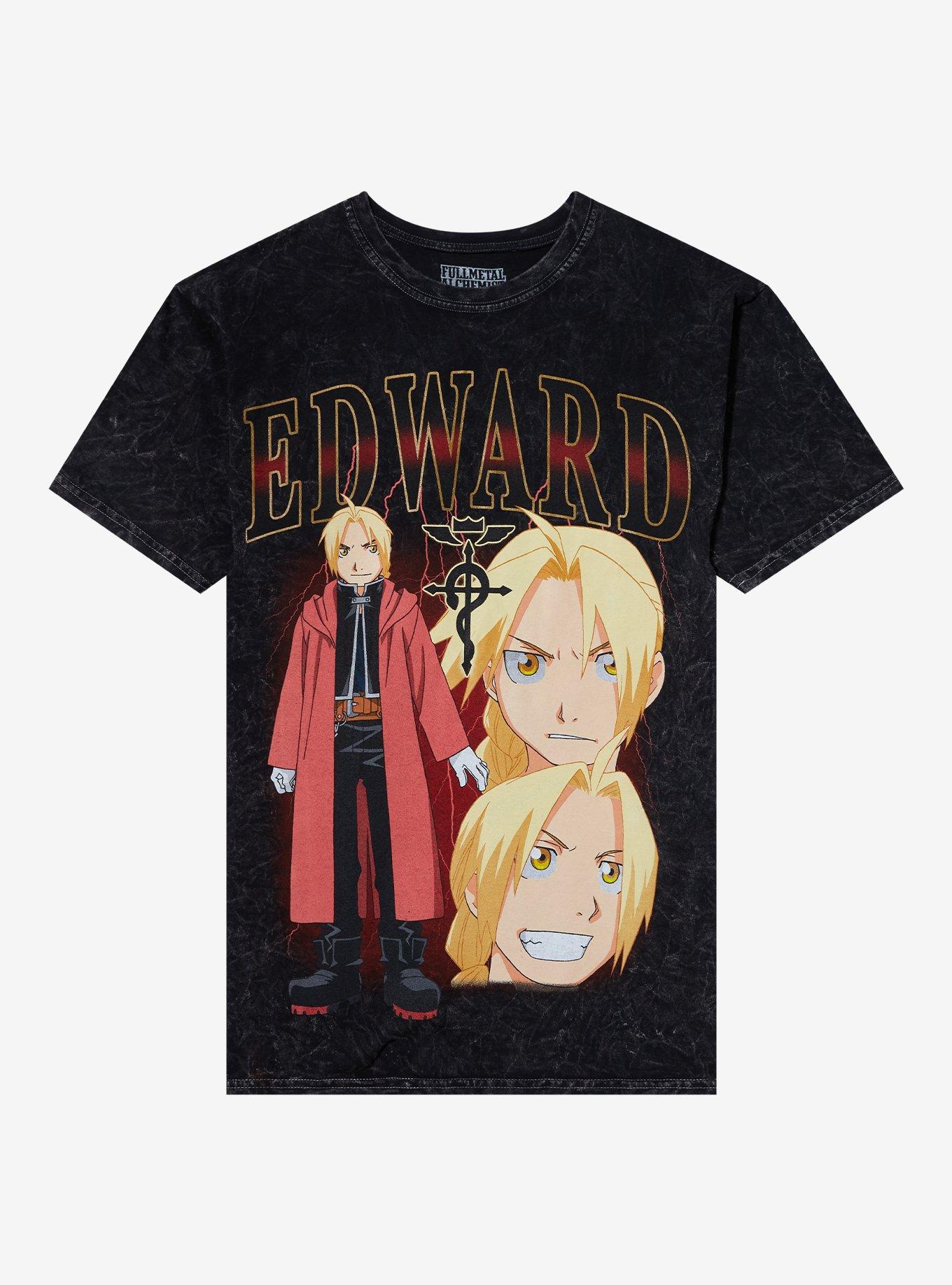 Fullmetal Alchemist Brotherhood Edward Collage TShirt Graphic Tee | Graphic Tee | Unisex Shirt | Premium Quality Apparel