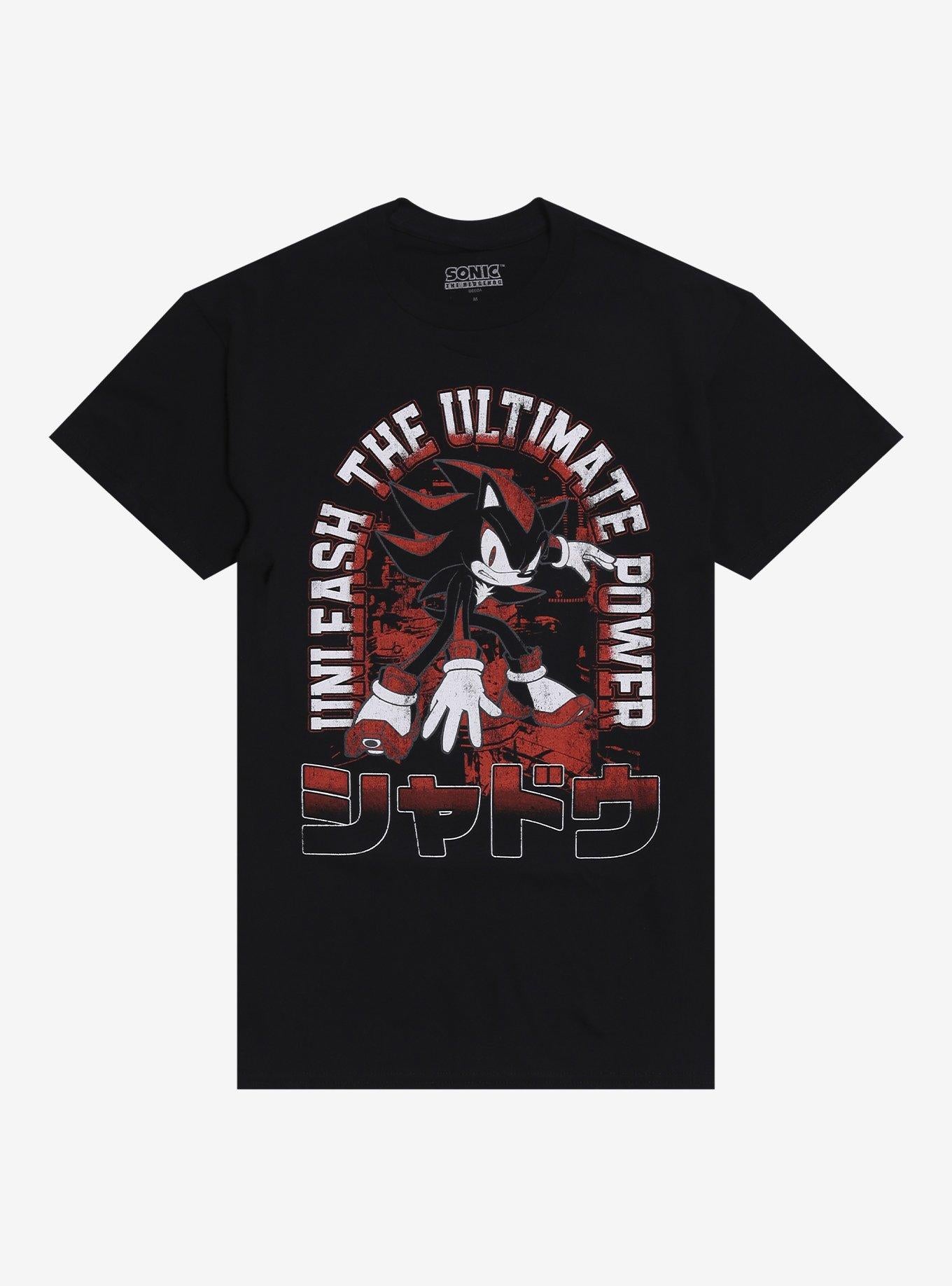 Sonic The Hedgehog Shadow Ultimate Power TShirt Graphic Tee | Graphic Tee | Unisex Shirt | Perfect Gift For Fans