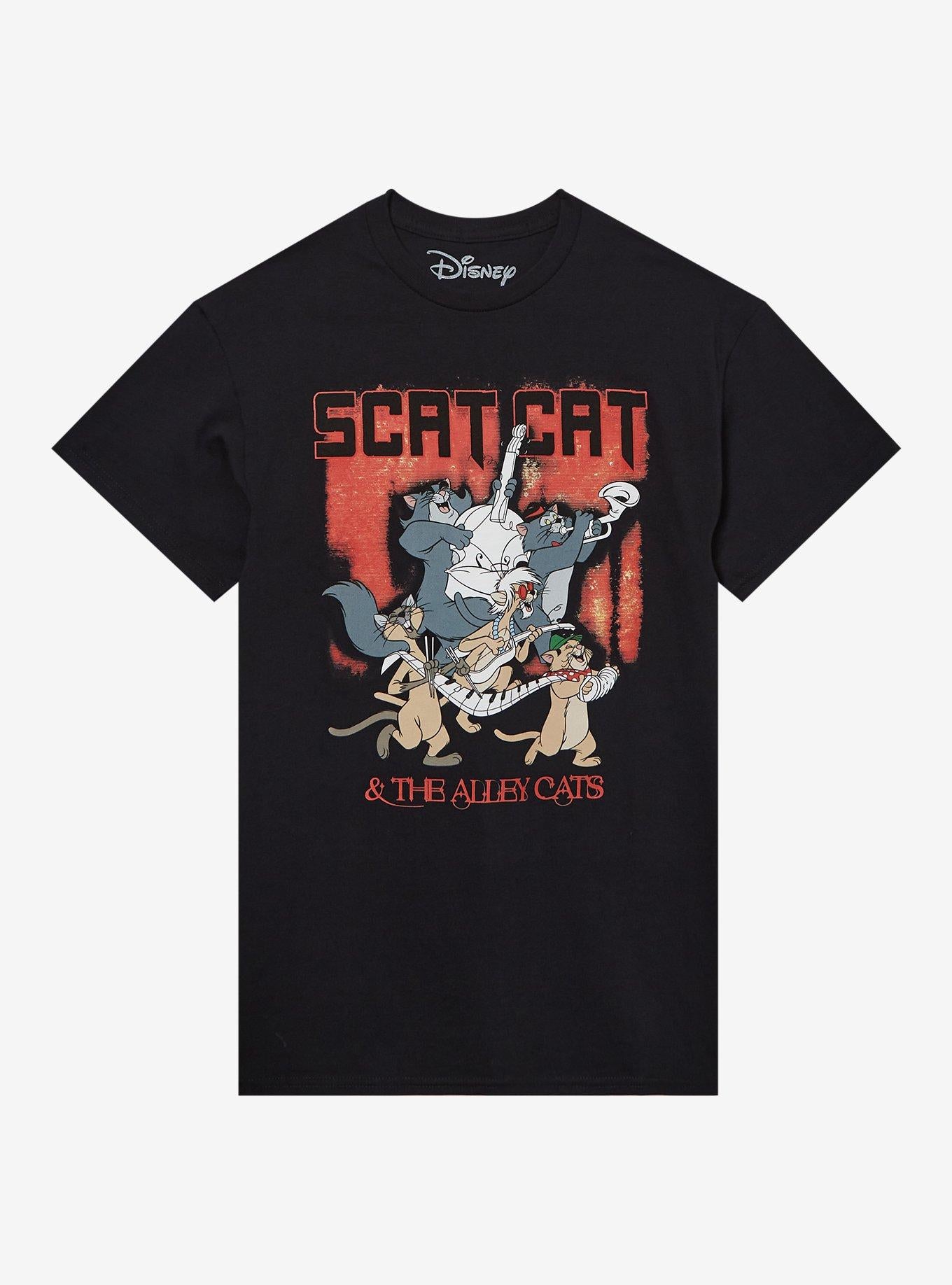 Disney The Aristocats Scat Cat The Alley Cats TShirt Graphic Tee | Graphic Tee | Unisex Shirt | Perfect Gift For Fans