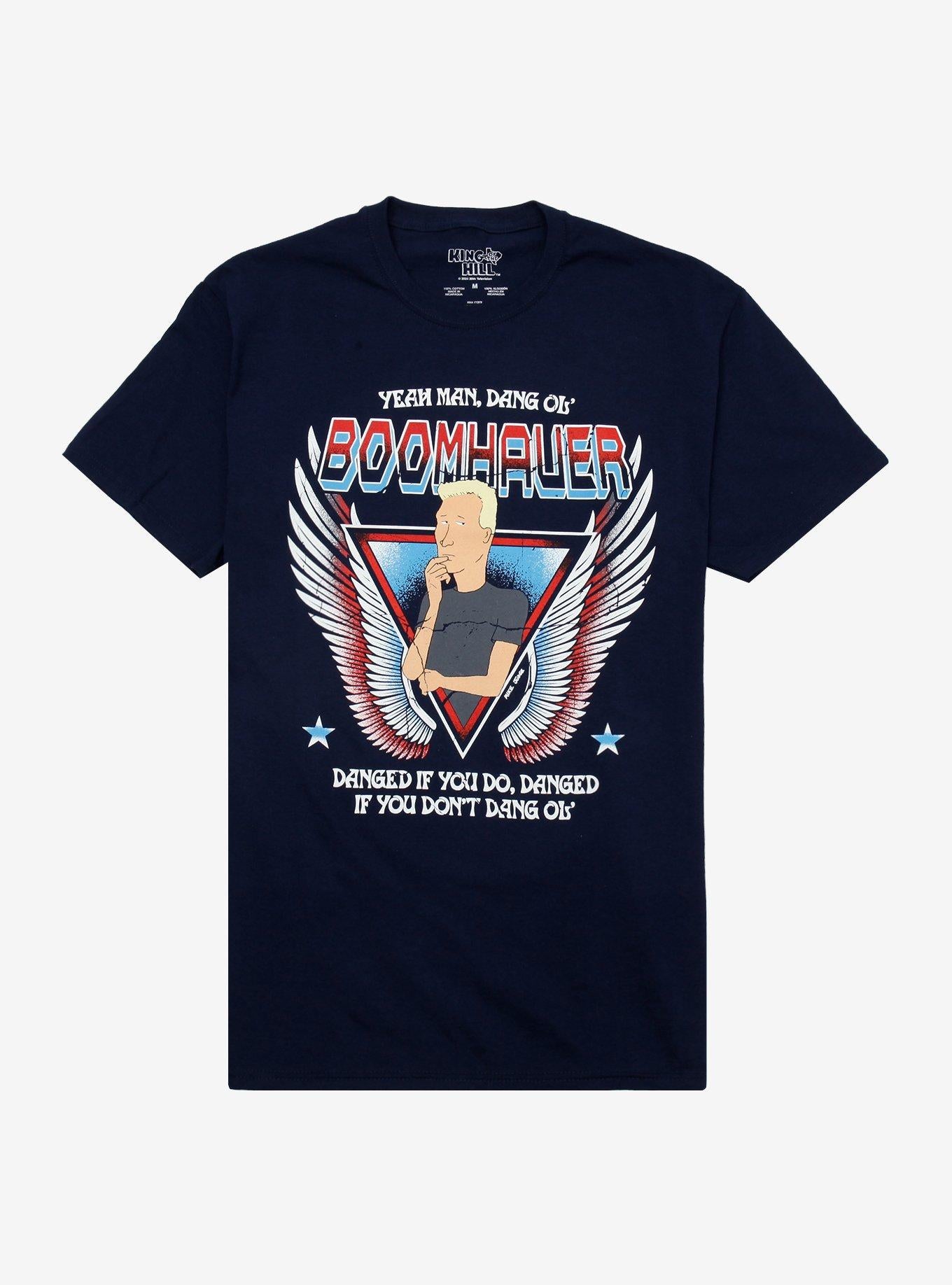 King Of The Hill Boomhauer Wings TShirt Graphic Tee | Graphic Tee | Unisex Shirt | Perfect Gift For Fans