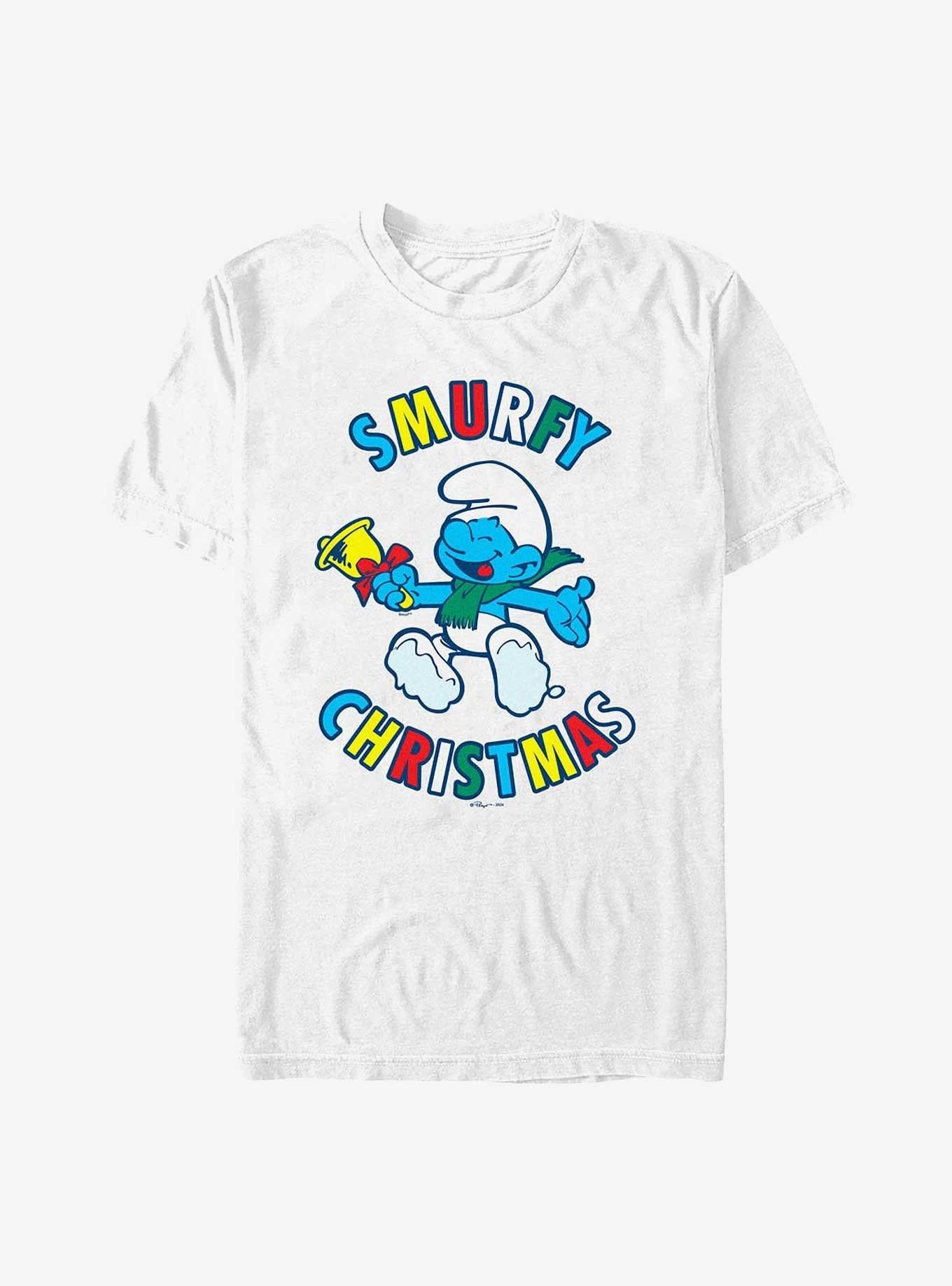 The Smurfs Happy Smurfy Christmas T-Shirt T-Shirt | Trending Streetwear Style | Great Gift Idea