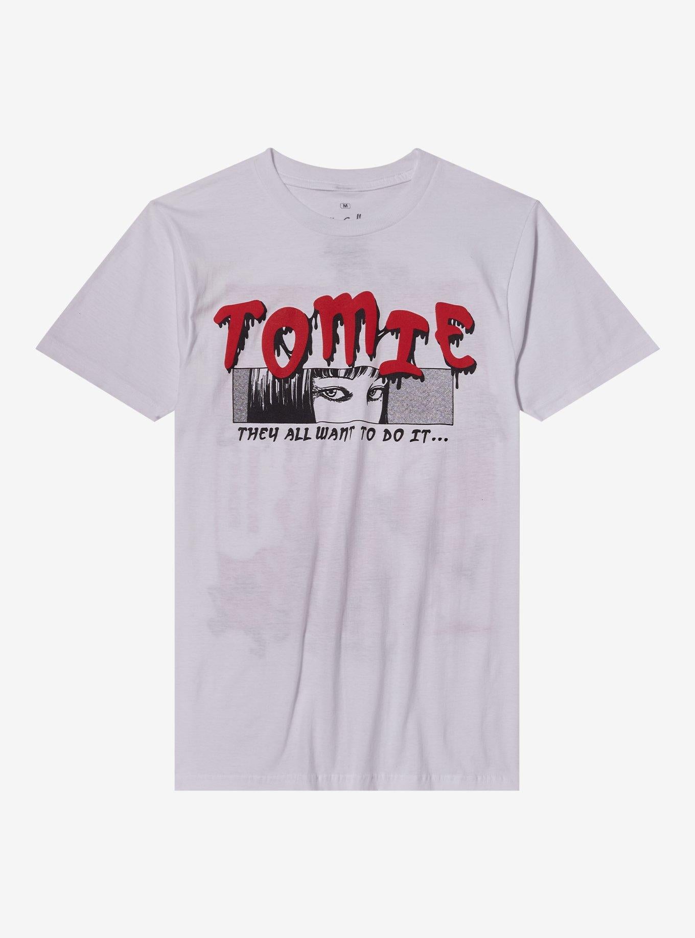 Junji Ito Tomie Manga Panels Boyfriend Fit Girls TShirt Graphic Tee | Graphic Tee | Unisex Shirt | Comfortable Daily Wear