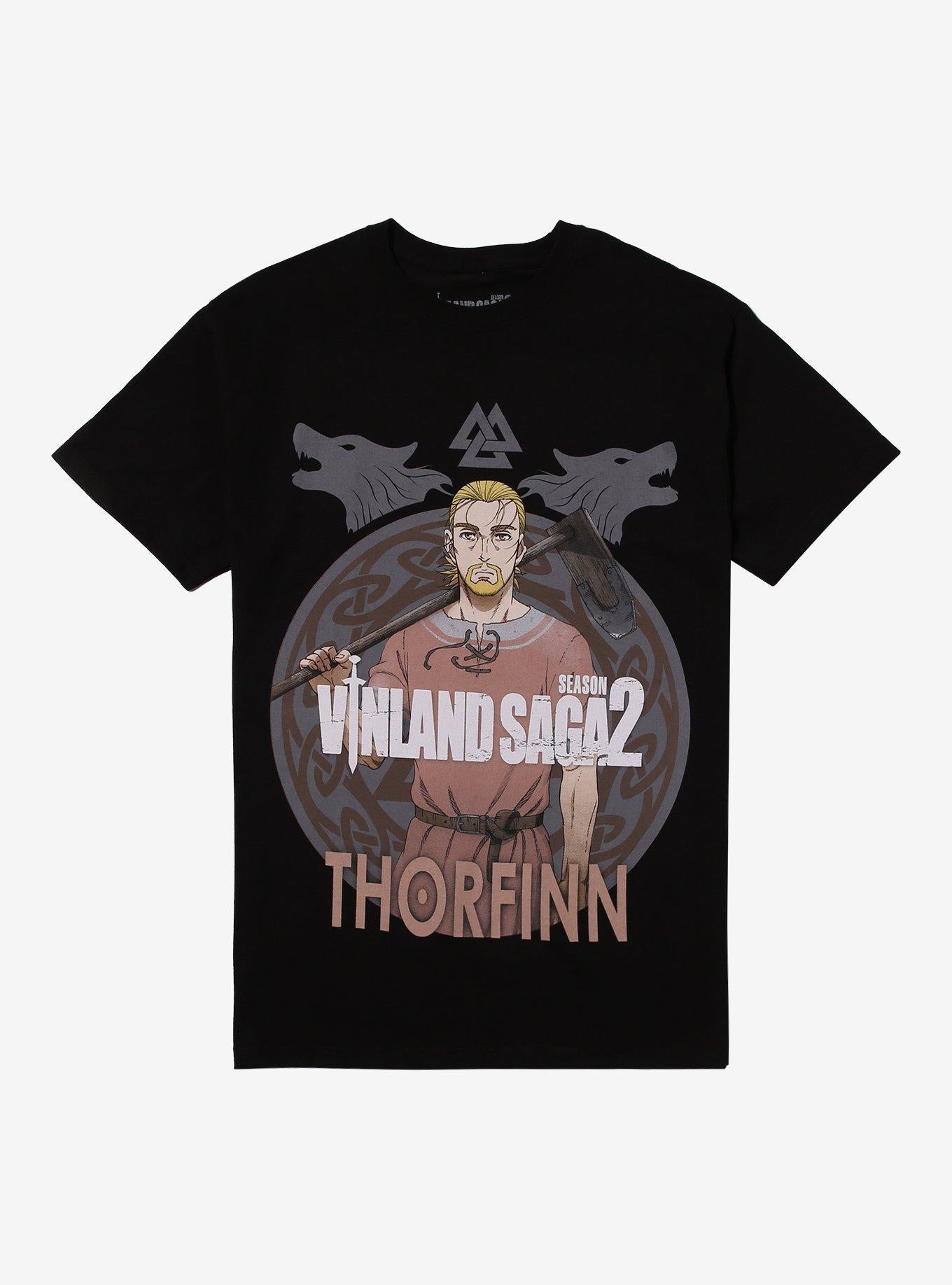 Vinland Saga Season 2 Thorfinn Portrait TShirt Graphic Tee | Graphic Tee | Unisex Shirt | Premium Quality Apparel