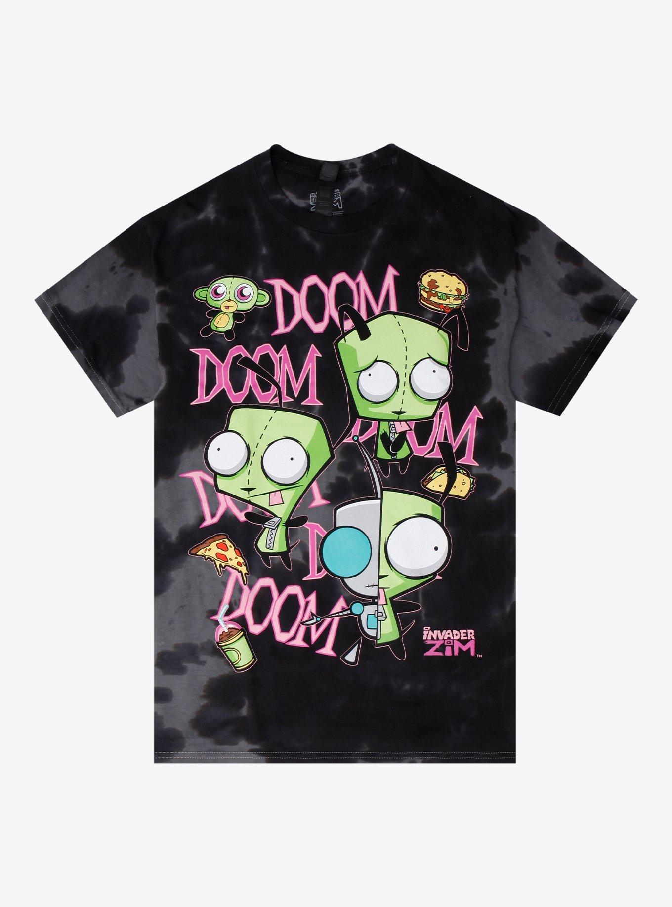 Invader Zim Doom Snacks TShirt Graphic Tee | Graphic Tee | Unisex Shirt | High-Quality Print