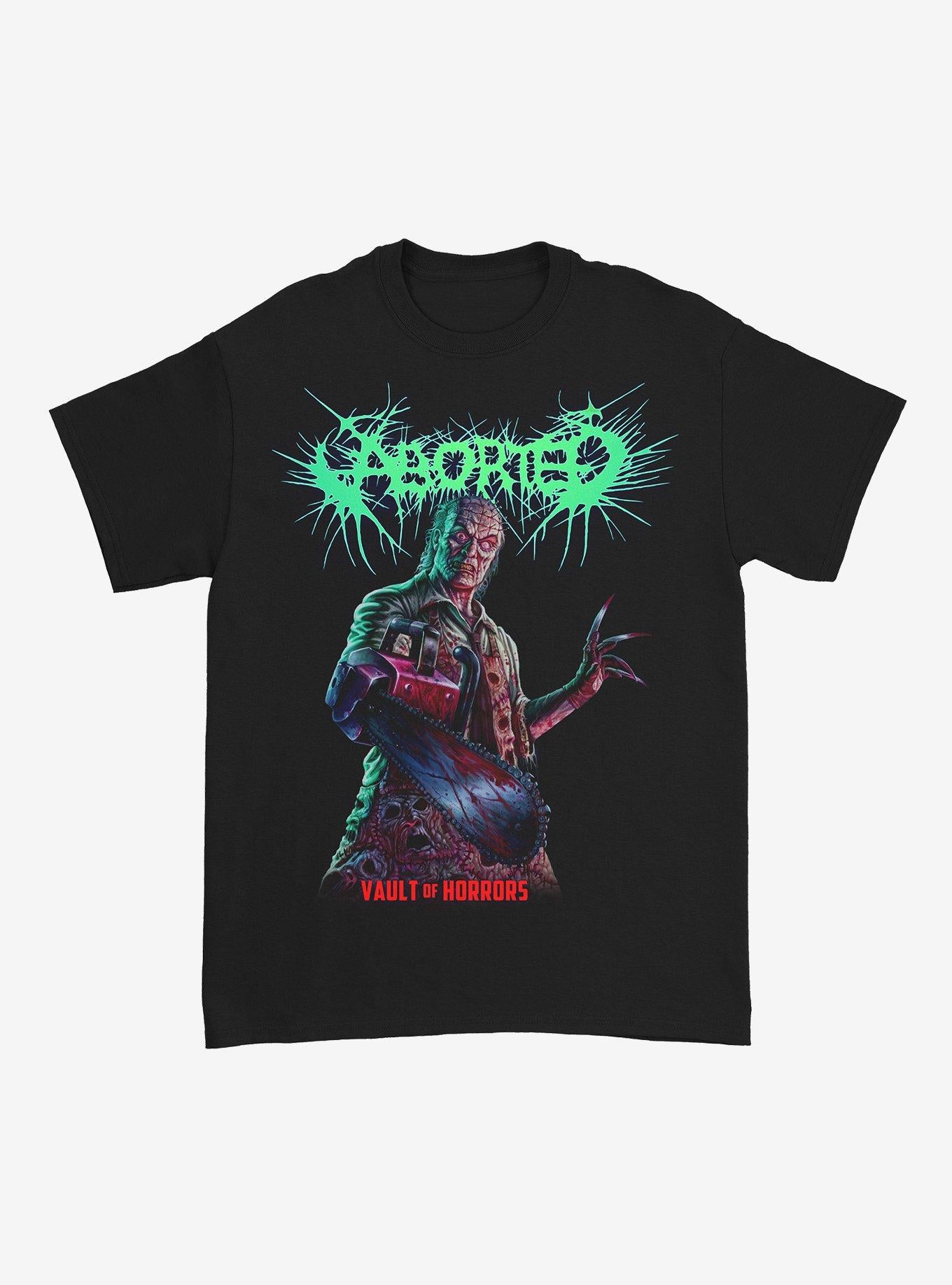 Aborted Vault Of Horrors T-Shirt | Premium Unisex T-Shirt, Trending Graphic Tee