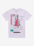 Squid Game Red Light Green Light Doll Split TShirt Graphic Tee | Graphic Tee | Unisex Shirt | Best-Selling Design