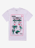 Squid Game Red Light Green Light Info Graphic TShirt Graphic Tee | Graphic Tee | Unisex Shirt | Perfect Gift For Fans