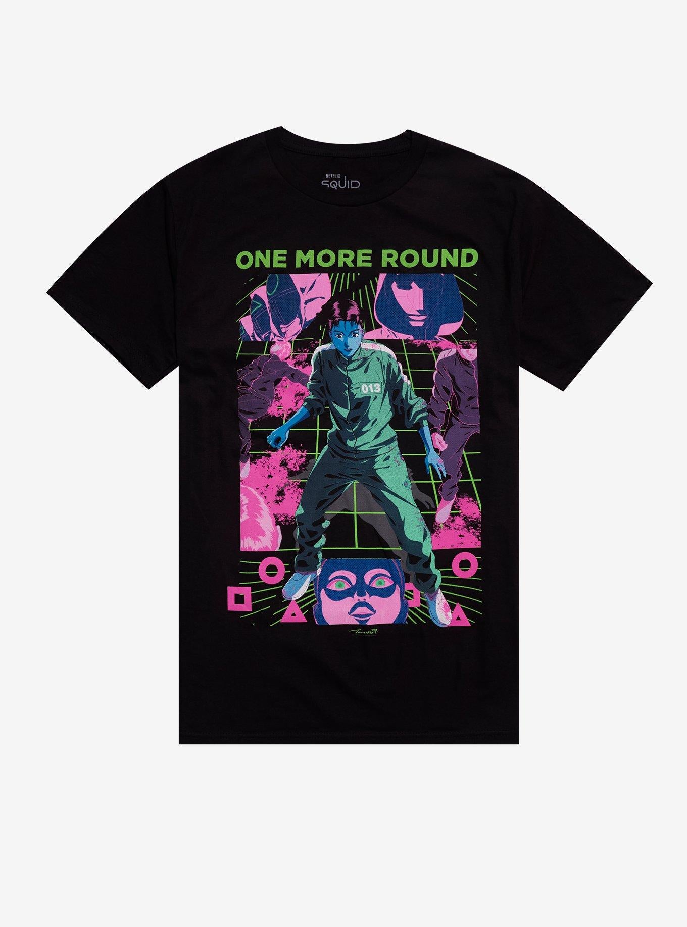 Squid Game One More Round TShirt Graphic Tee | Graphic Tee | Unisex Shirt | Best-Selling Design
