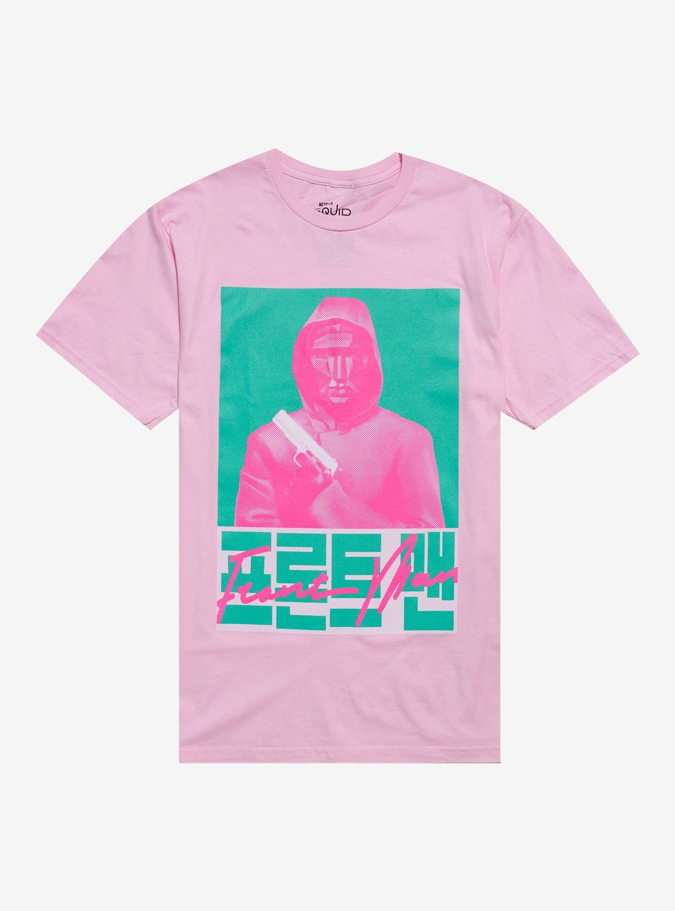 Squid Game Front Man Portrait TShirt Graphic Tee | Graphic Tee | Unisex Shirt | High-Quality Print