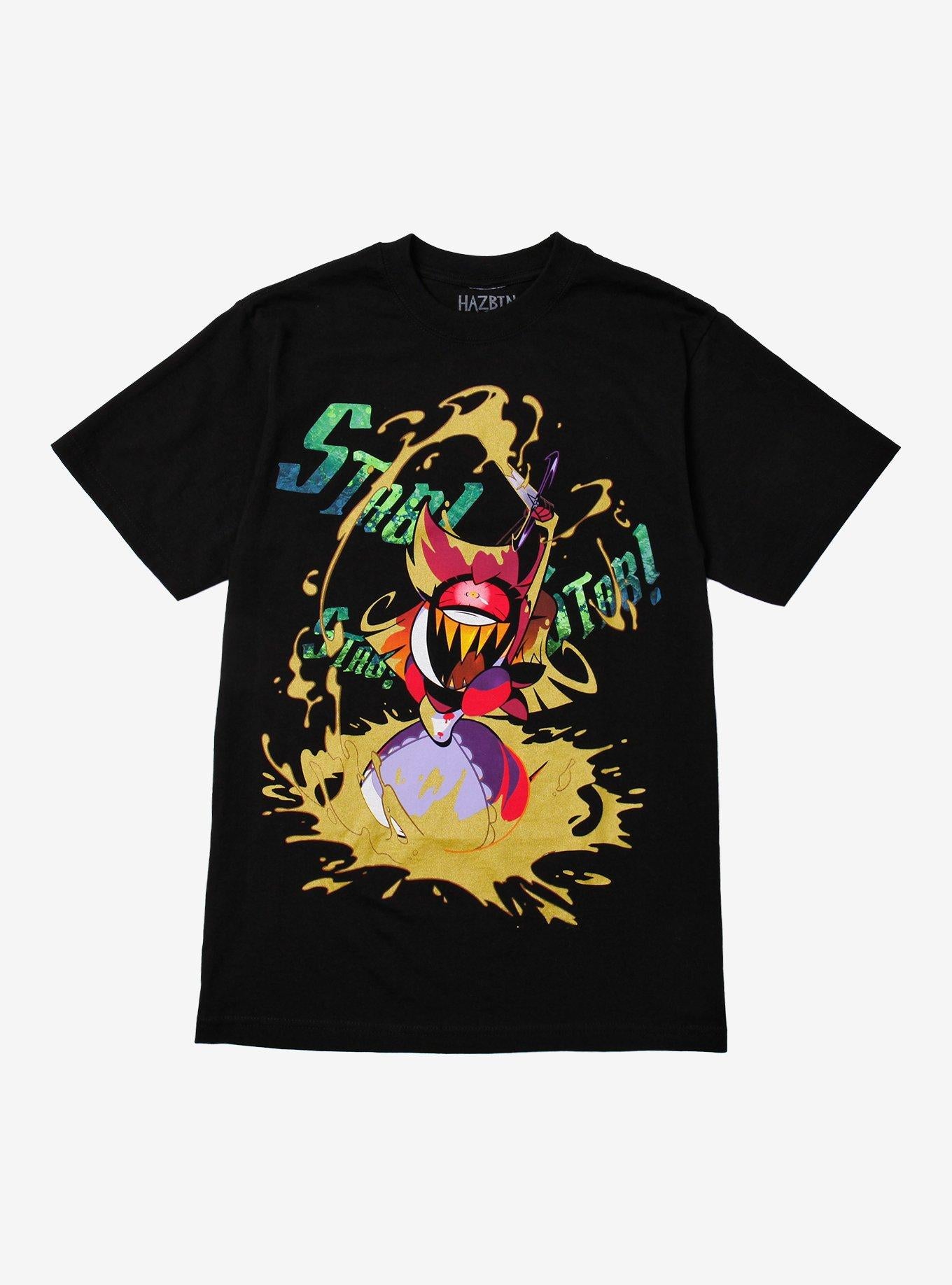 Hazbin Hotel Niffty Gold Glitter TShirt Graphic Tee | Graphic Tee | Unisex Shirt | Perfect Gift For Fans