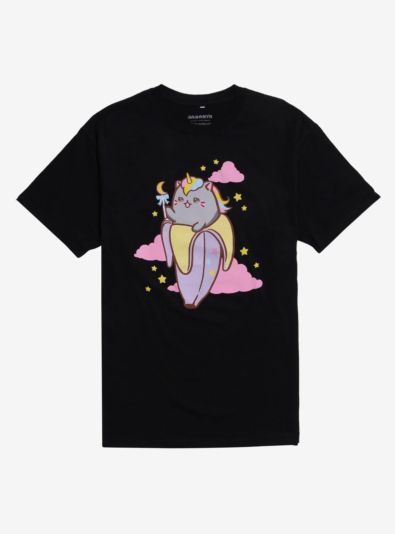 Bananya Rainbow Bananya Relaxed Fit Girls TShirt Graphic Tee | Graphic Tee | Unisex Shirt | Top Trending Fashion