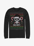 Call of Duty Ugly Christmas Skull Long-Sleeve T-Shirt | Premium Unisex T-Shirt, Trending Graphic Tee