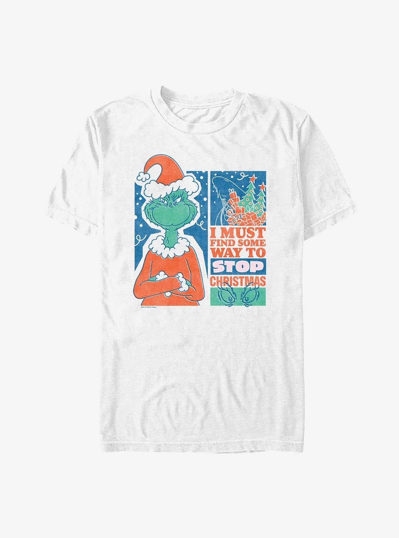 Dr Seuss Must Stop Christmas T-Shirt T-Shirt | Premium Graphic | Perfect For Daily Wear